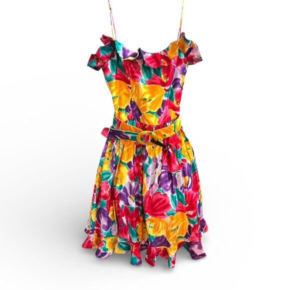 Oscar de la Renta Dresses & Skirts - Vintage Oscar De La Renta Studio Floral Dress NWT